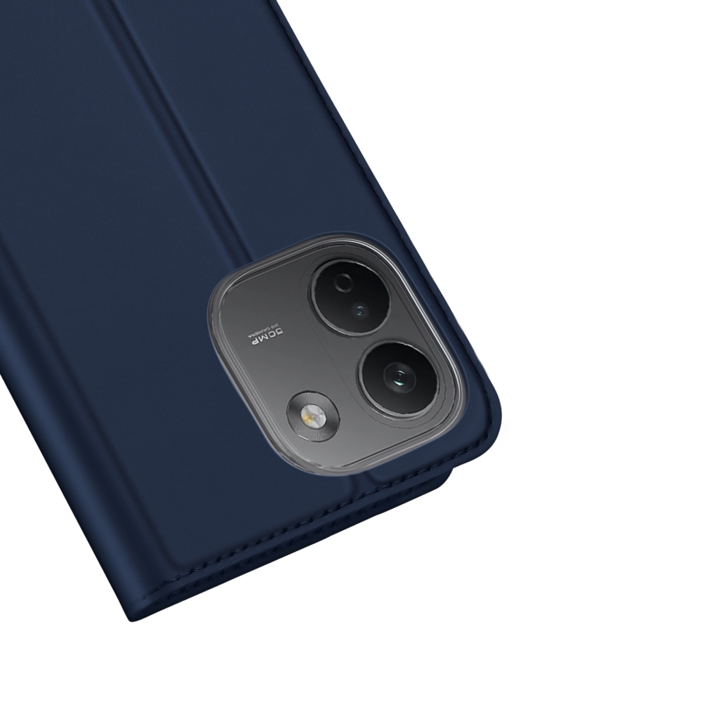 DUX könyvformájú tok a Xiaomi Redmi Note 17 Pro Max 5G-hez – sötétkék