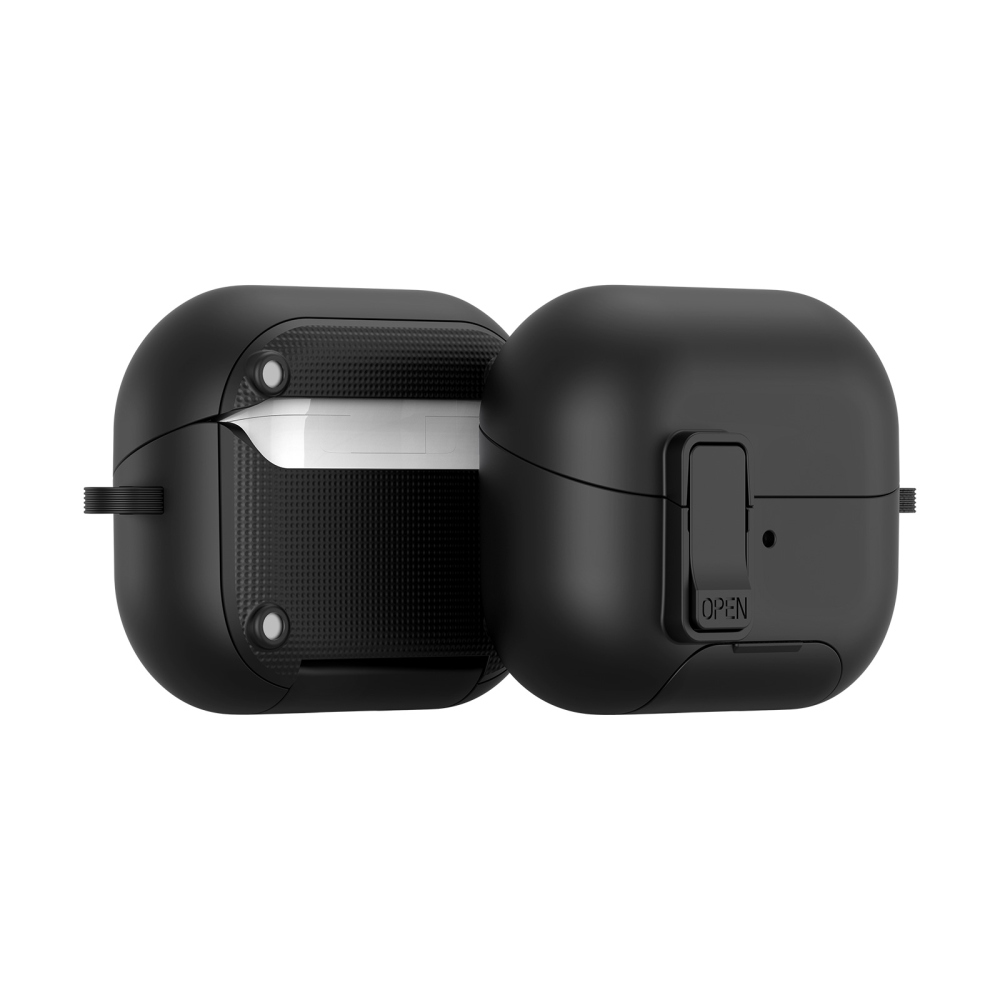 DUX strapabíró tok a Samsung Galaxy Buds3 FE/Buds3 Pro/Buds3 készülékekhez – fekete