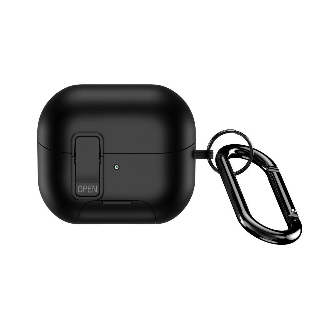 DUX strapabíró tok a Samsung Galaxy Buds3 FE/Buds3 Pro/Buds3 készülékekhez – fekete
