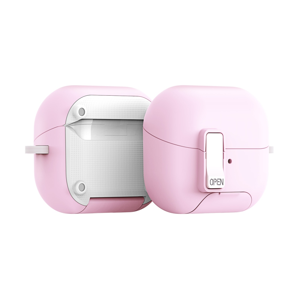 DUX strapabíró tok a Samsung Galaxy Buds3 FE/Buds3 Pro/Buds3 készülékekhez – rózsaszín