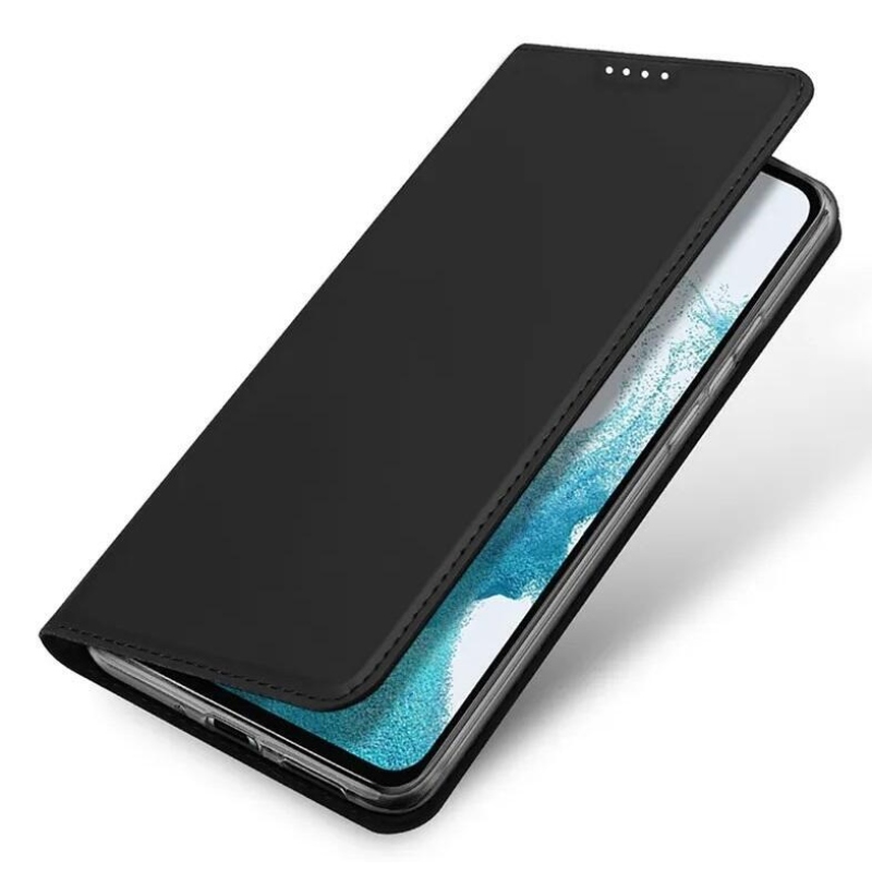 DUX stílusos tok Samsung Galaxy A54 5G készülékhez - fekete