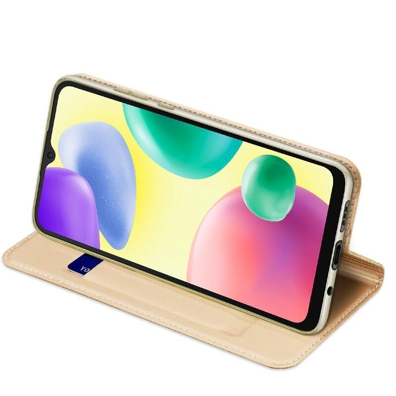 DUX stílusos tok Xiaomi Redmi 10A - arany színben