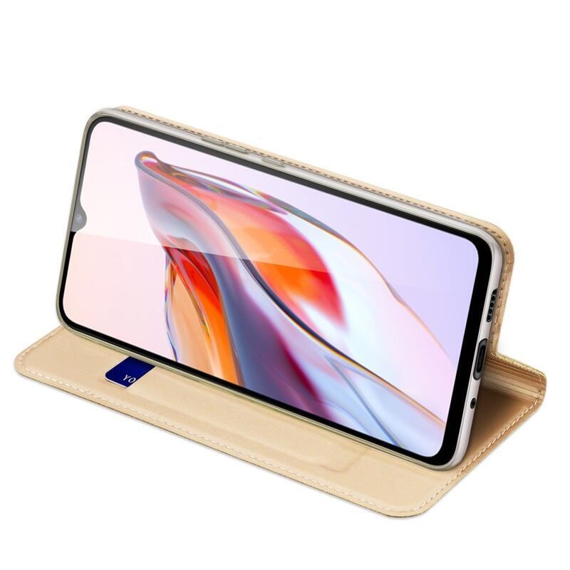 DUX stílusos tok Xiaomi Redmi 12C-hez - arany színben