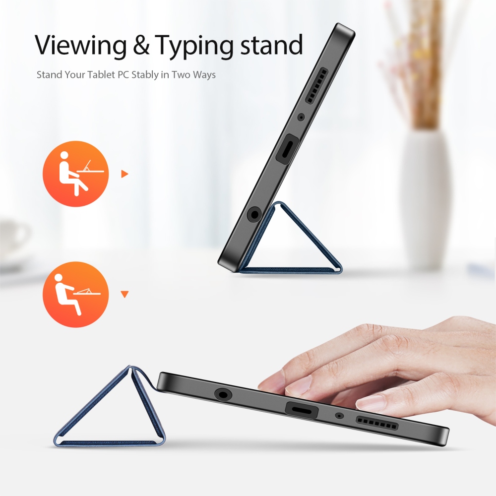 DUX táblagép tok Samsung Galaxy Tab A11/Tab A9 - kék