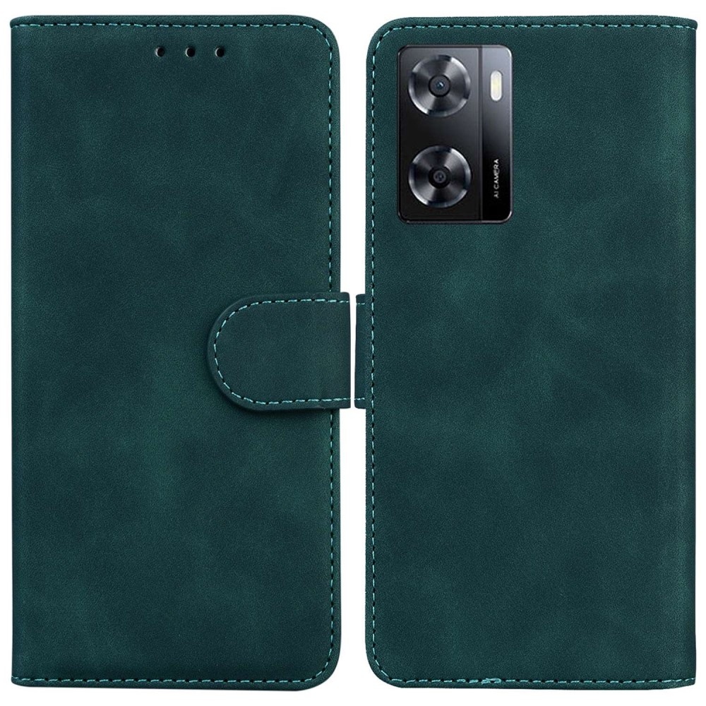 Tárcás könyvtáska Realme Narzo 50-hez - zöld