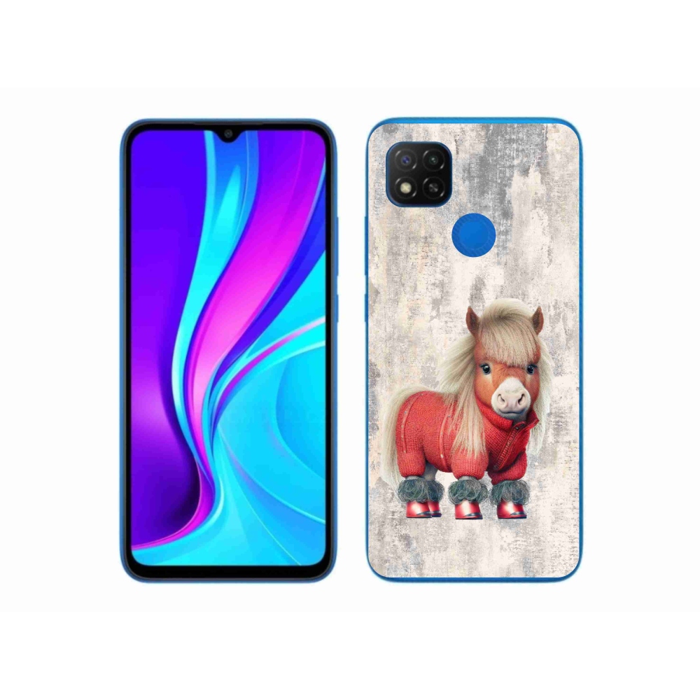 Gél borítás mmCase a Xiaomi Redmi 9C-hez - póni pulóverben