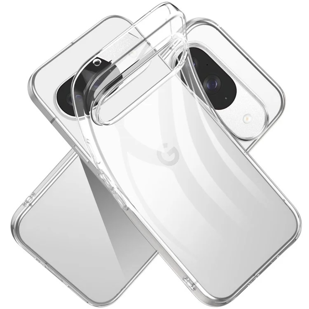 Átlátszó zselés tok Google Pixel 9/9 Pro - átlátszó