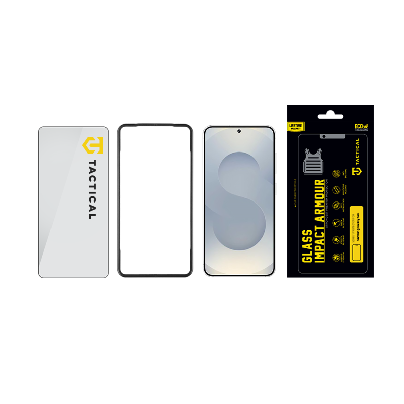 Tactical Glass ütésálló páncélüveg a Samsung Galaxy S26-hoz