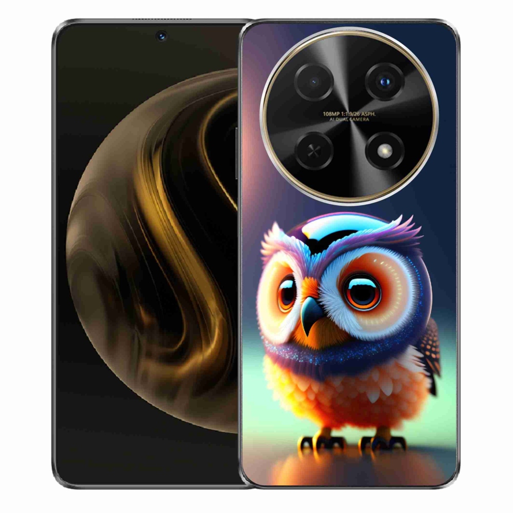 Gél borítás mmCase a Huawei Nova 12i készülékhez - bagoly