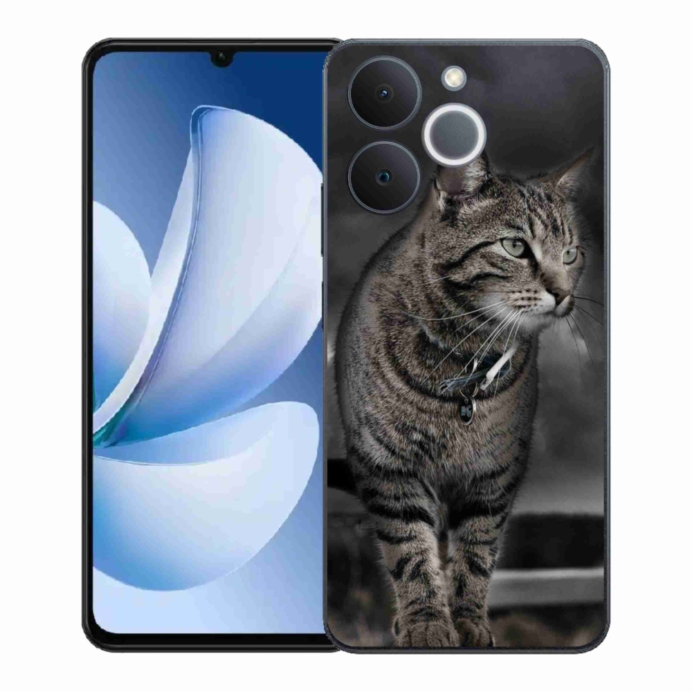 Zselés borítás mmCase a Realme Note 70T készülékhez - macska