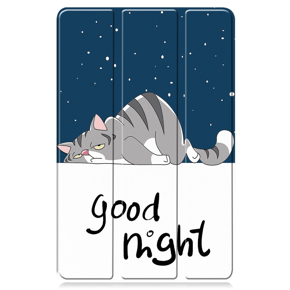 Patte intelligens záró tok Lenovo Tab K11 Plus-hoz - macska