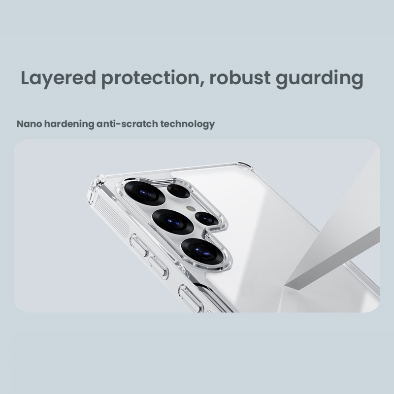 Nillkin Nature TPU PRO Cover for Samsung Galaxy S25 Ultra átlátszó borítás