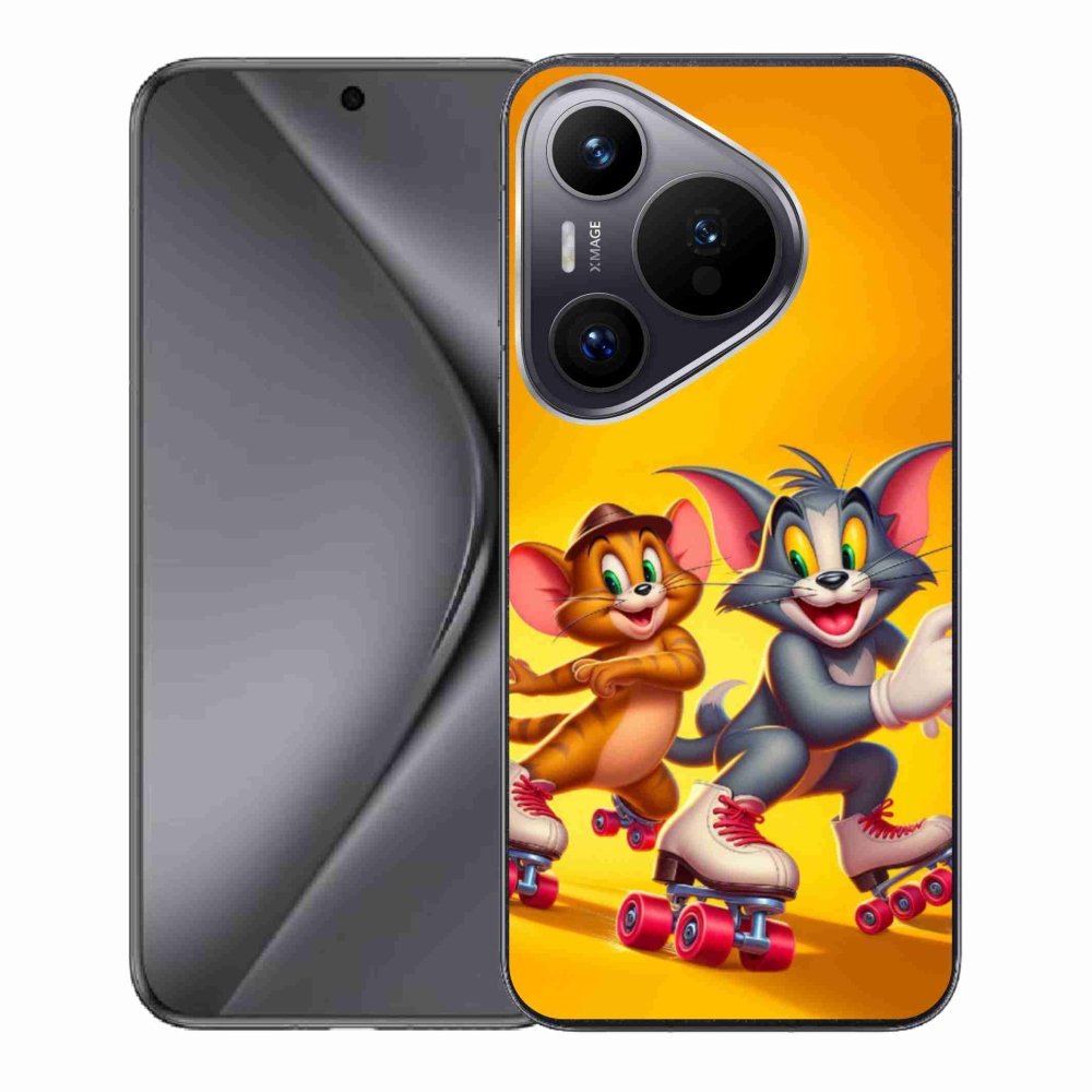 Zselés borítás mmCase a Huawei Pura 70-hez - tom a jerry