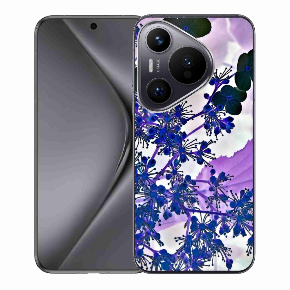 Gél borító mmCase a Huawei Pura 70 készülékhez - hortenzia virág