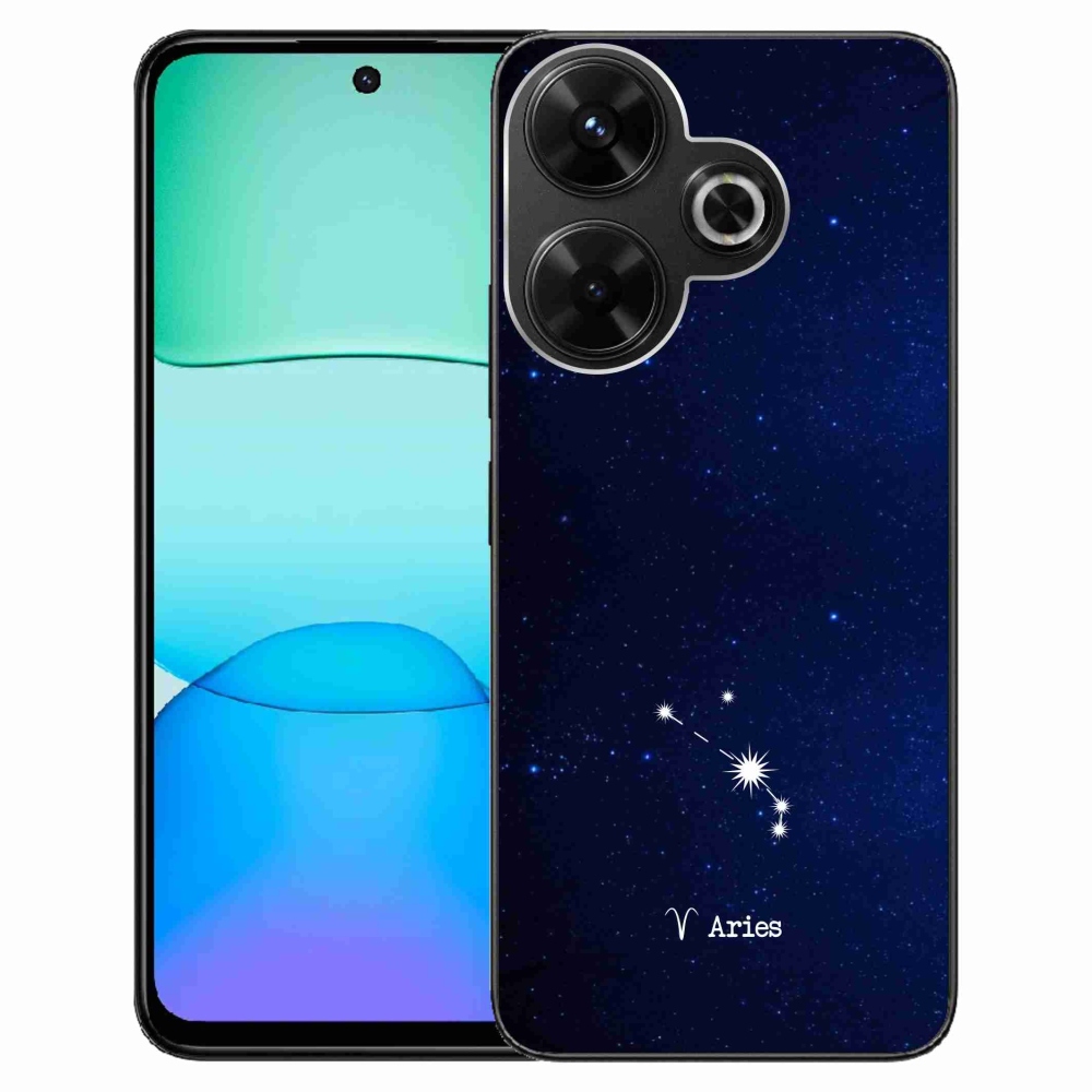 Gél borítás mmCase a Xiaomi Redmi 13 4G/Poco M6 4G - Kos csillagképhez