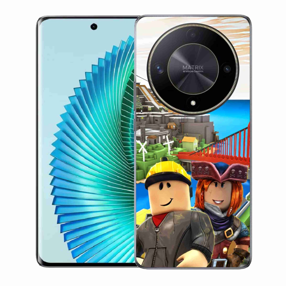 Gél borítás mmCase a Honor Magic 6 Lite 5G készülékhez - roblox 1