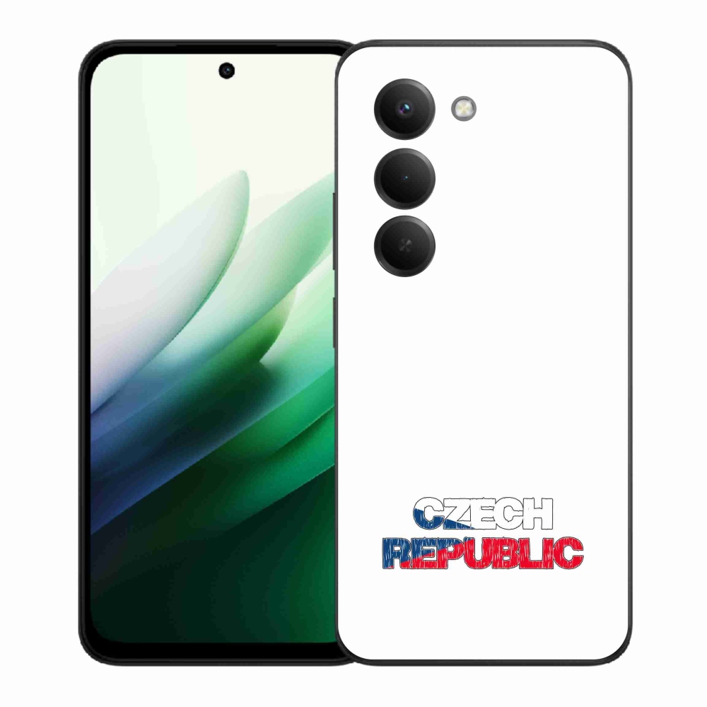 Gél borító mmCase a Xiaomi Redmi 15 5G - Csehország fehér háttérhez