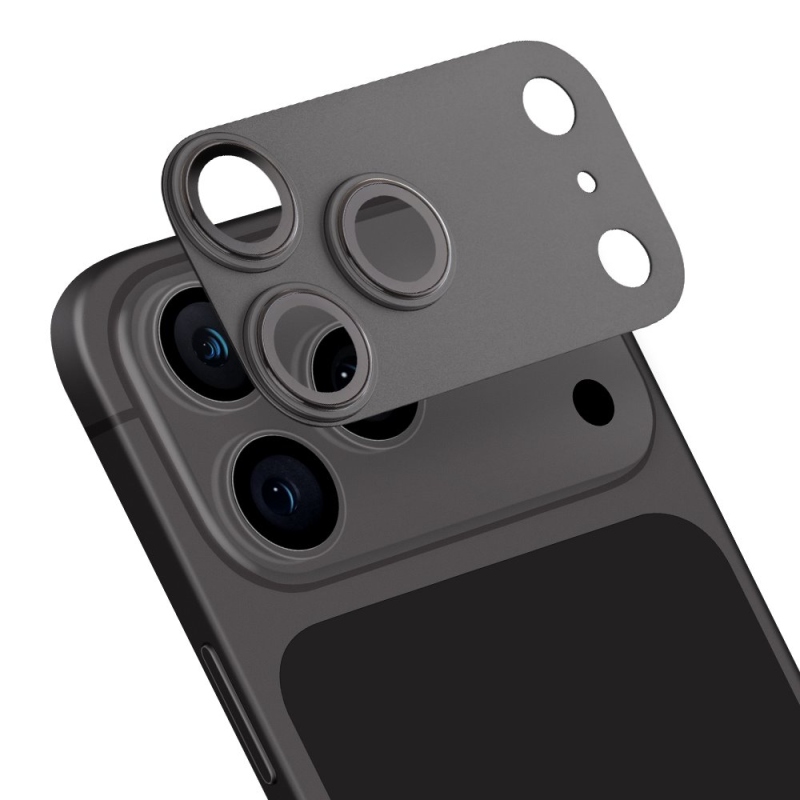TOK: ME Camera Island lencsevédő az Apple iPhone 18 Pro Max-hoz, fekete