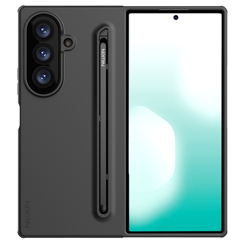 Nillkin Flex Pure Fold tolltartóval ellátott tok a Samsung Galaxy Z Fold 8-hoz, Ultra Black