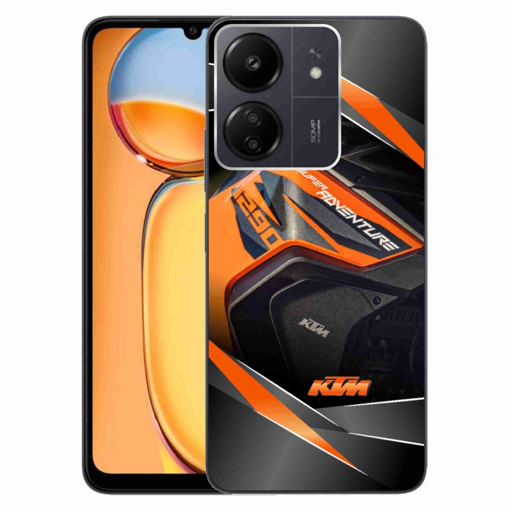 Gél borítás mmCase for Xiaomi Poco C65/Redmi 13C - motorbike ktm