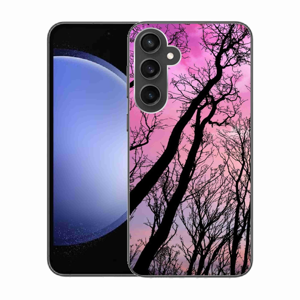 Gél tok mmCase a Samsung Galaxy S23 FE készülékhez - kidőlt fák