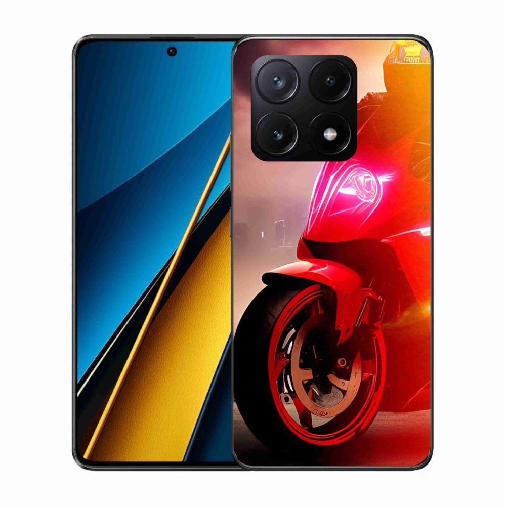 Gél borítás mmCase a Xiaomi Poco X6 Pro 5G-hez - motorkerékpár