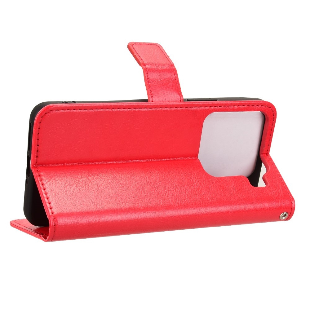 Őrült könyv tok Xiaomi 15 Pro-hoz - piros