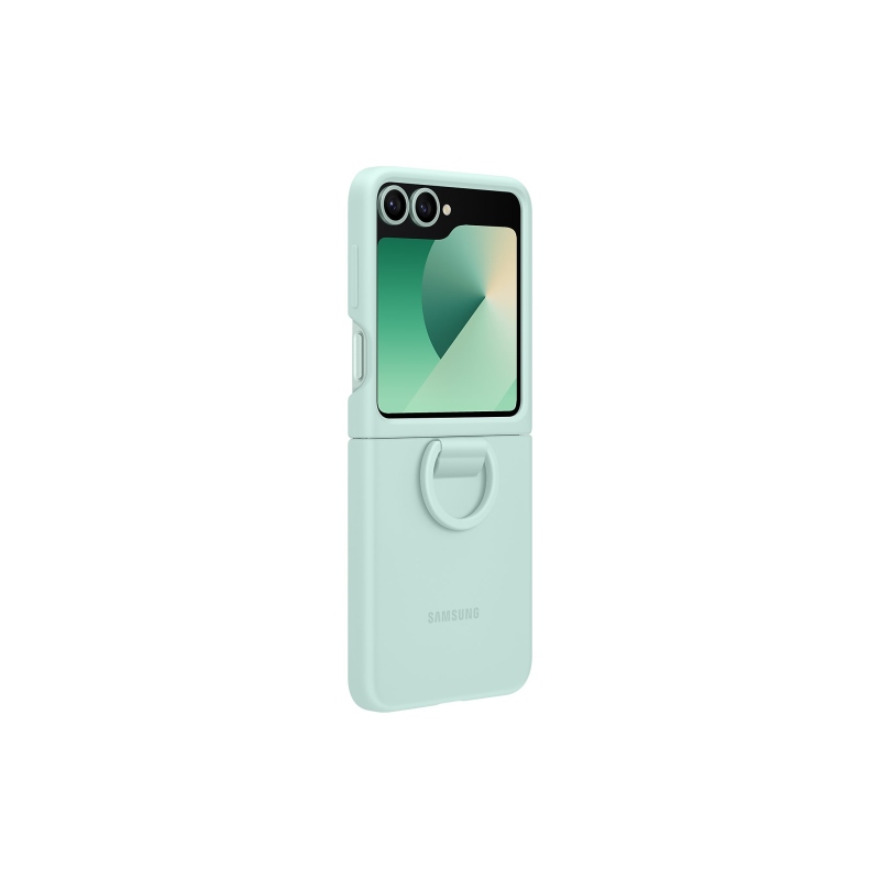 EF-PF741TME Samsung szilikon borító gyűrűvel a Galaxy Z Flip 6 menta modellhez