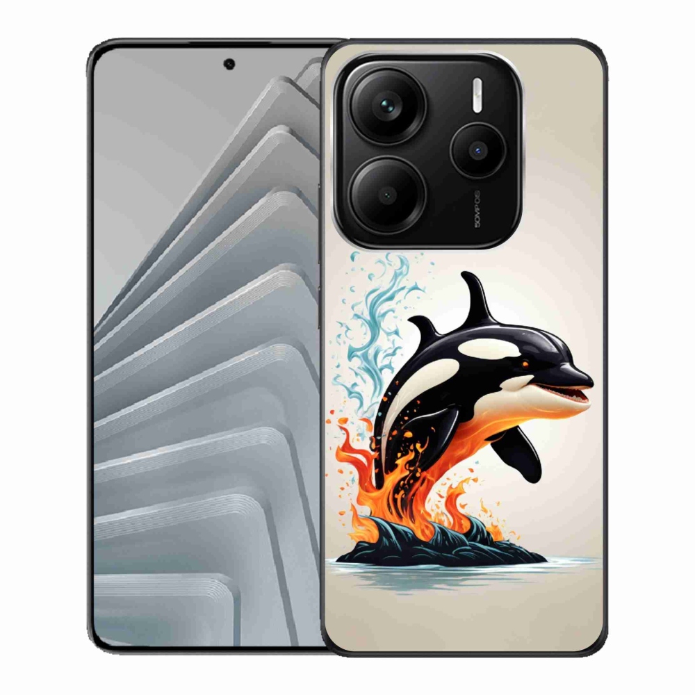 Gél borítás mmCase a Xiaomi Redmi Note 14 5G-hez - írisz