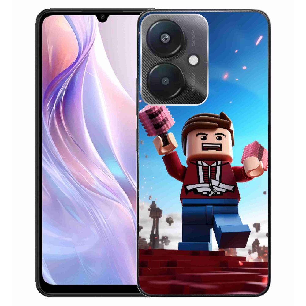 Gél borítás mmCase a Xiaomi Redmi 13C 5G-hez - roblox 2