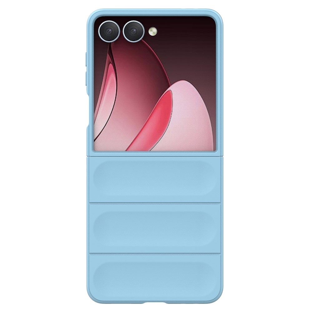 Rugg tartós zselés tok Samsung Galaxy Z Flip7 5G - világoskék színben