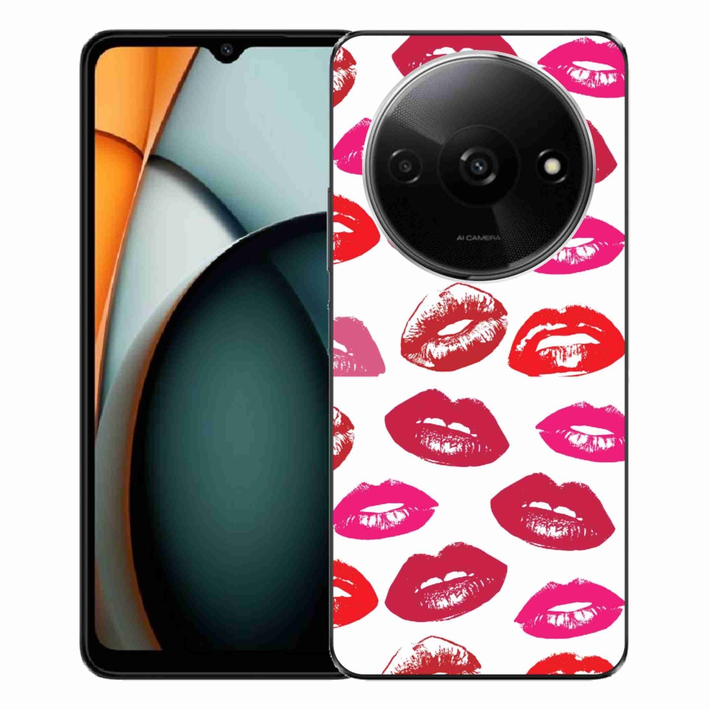 Gél borítás mmCase a Xiaomi Redmi A3 készülékhez - ajkak