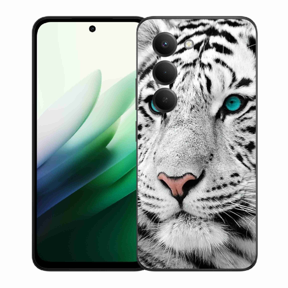 Gél borítás mmCase a Xiaomi Redmi 15 5G-hez - fehér tigris