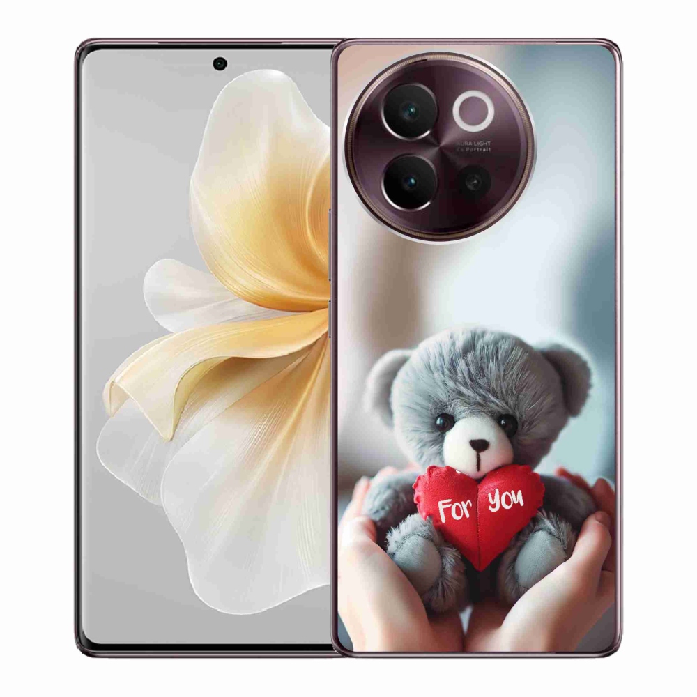 Gél borítás mmCase a Vivo V40 Lite 5G-n - mackó a szerelmeseknek