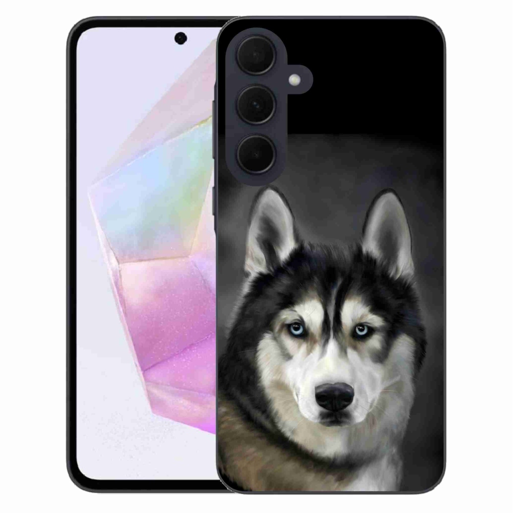 Gél tok mmCase a Samsung Galaxy A35 5G készülékhez - husky
