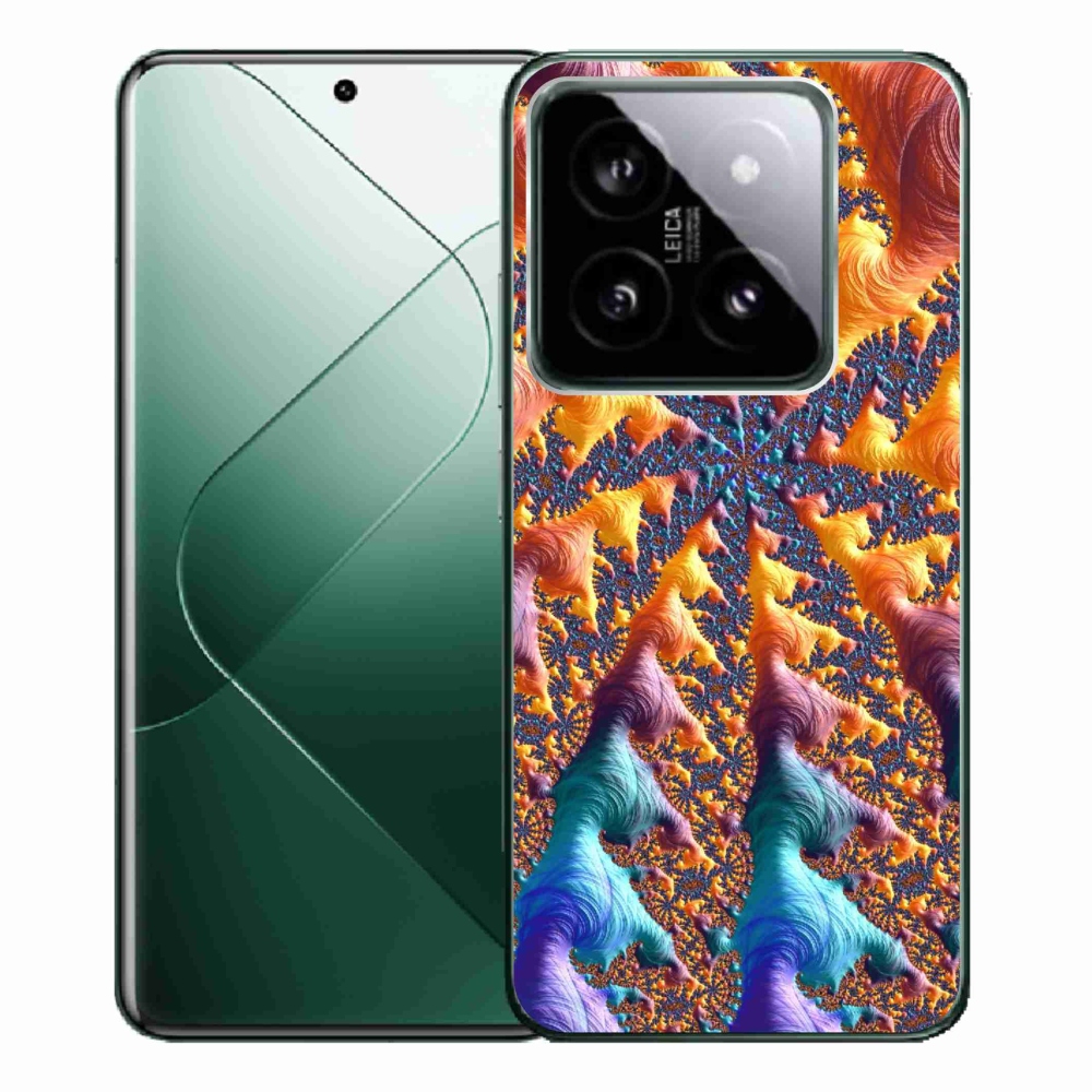 Gél borítás mmCase a Xiaomi 14 Pro számára - absztrakt motívum 23