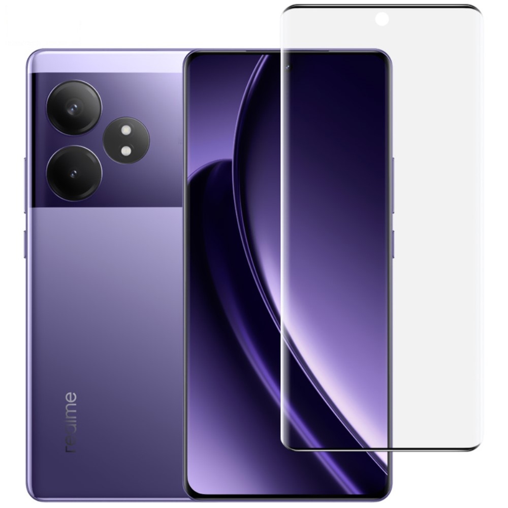 IMK teljes képernyős edzett üveg a Realme GT 6 5G/GT 6T 5G-nél