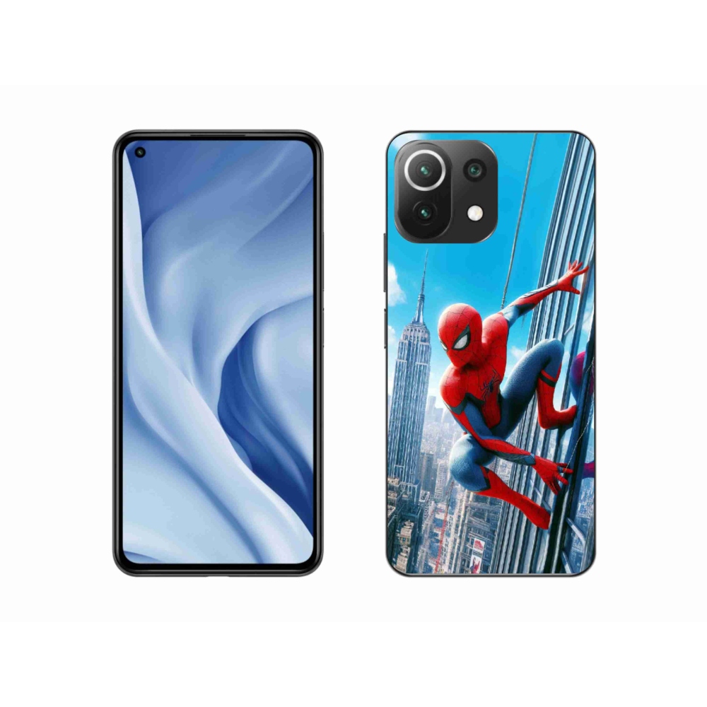 Gélburkolat mmCase a Xiaomi 11 Lite 5G NE számára - spiderman