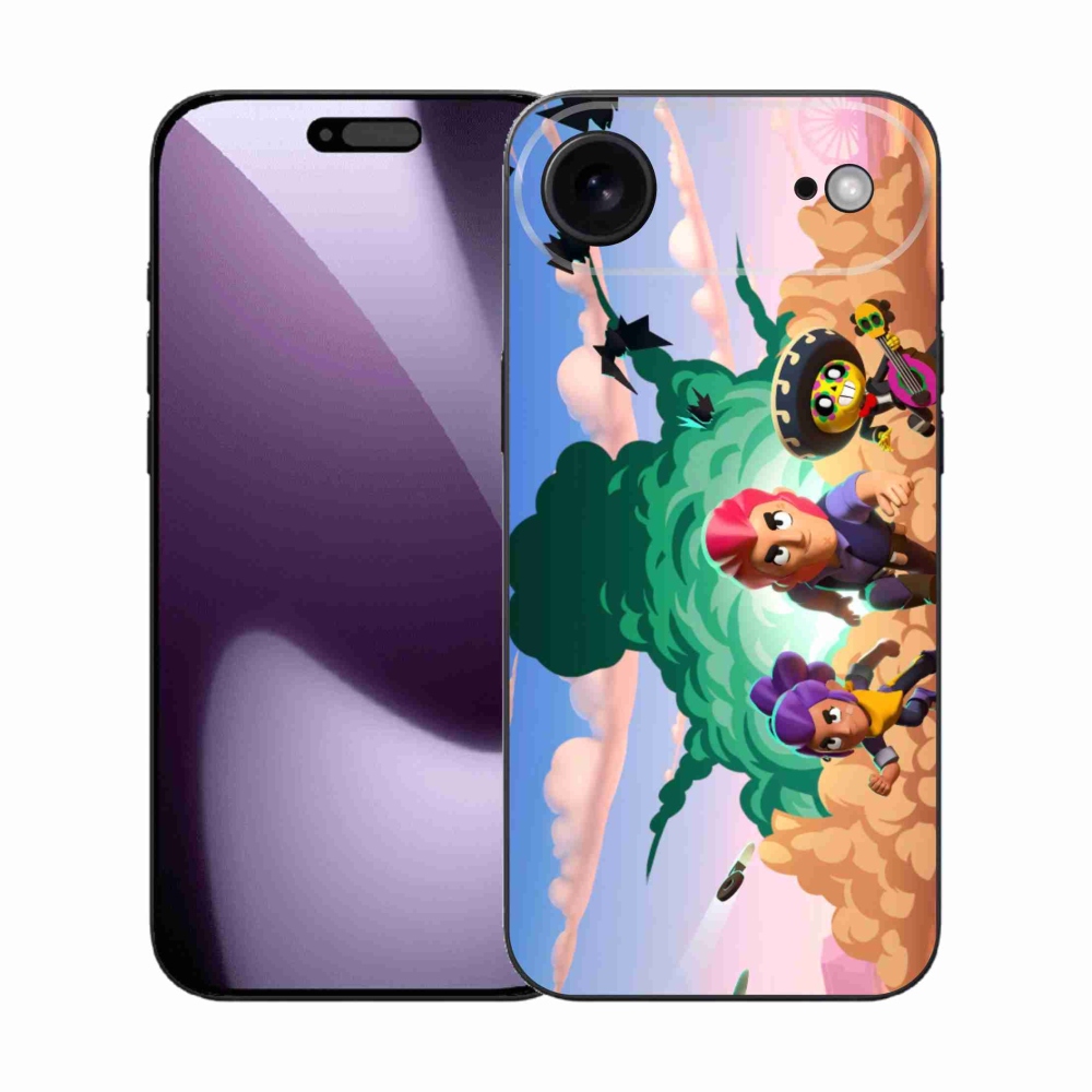 Gél borítás mmCase iPhone 17 Air készülékhez - verekedős csillagok