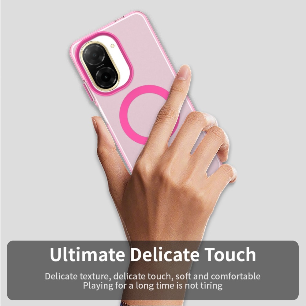 Candy zselés tok MagSafe-val Xiaomi Redmi A5 (171.7x77.8x8.3mm) - rózsaszínű