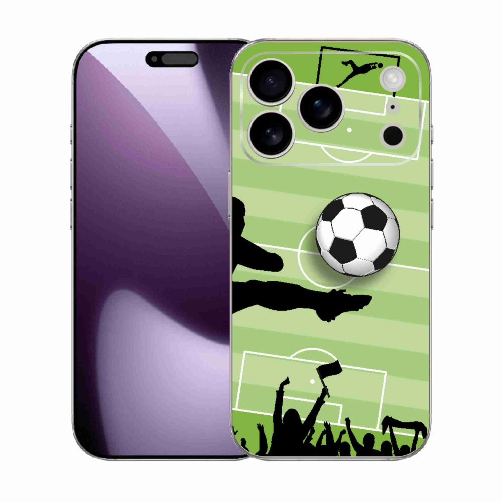 Zselés borítás mmCase iPhone 17 Pro készülékhez - futball 3