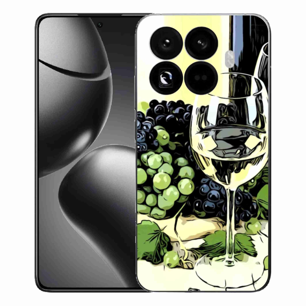 Gél borítás mmCase a Xiaomi 15T Pro számára - borospohár