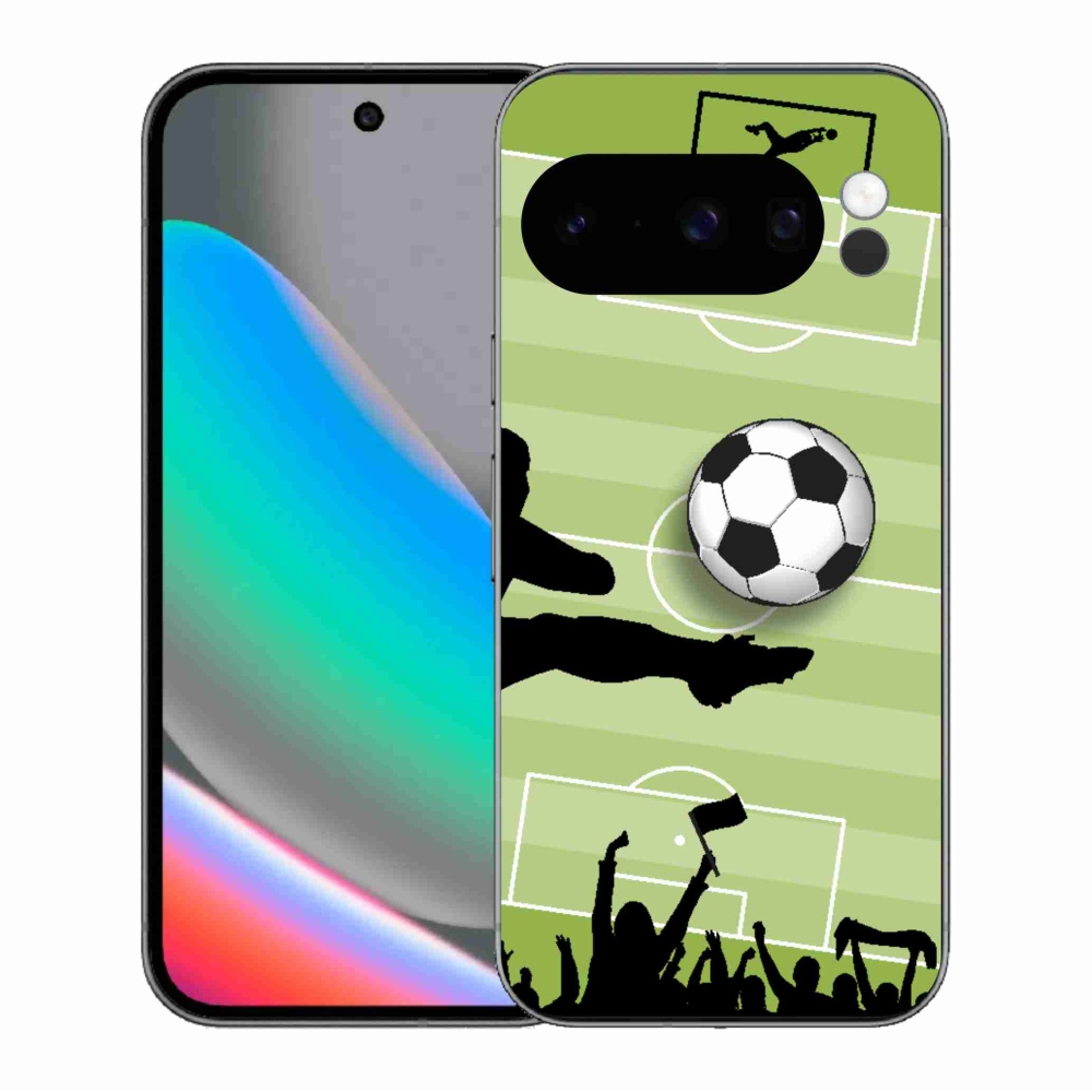 Zselés borítás mmCase a Google Pixel 10 Pro számára - futball 3