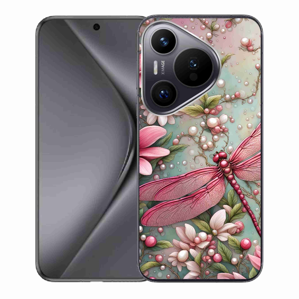 Gél borító mmCase a Huawei Pura 70 készülékhez - szitakötő