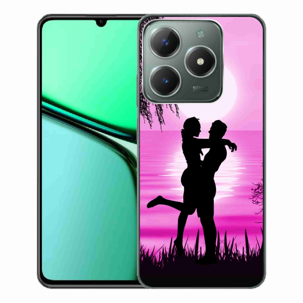 Gél tok mmCase a Realme C61 készülékhez - naplemente