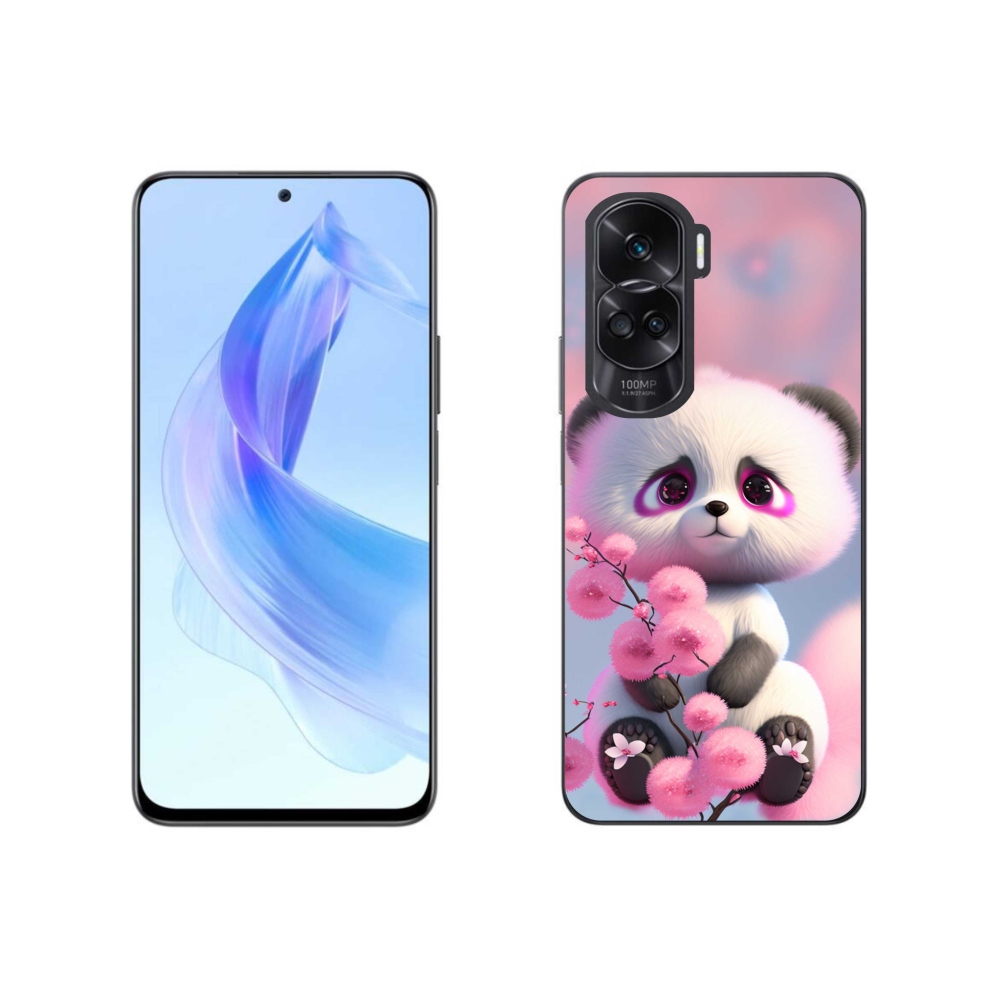 Gél borító mmCase a Honor 90 Lite készülékhez - aranyos panda 1