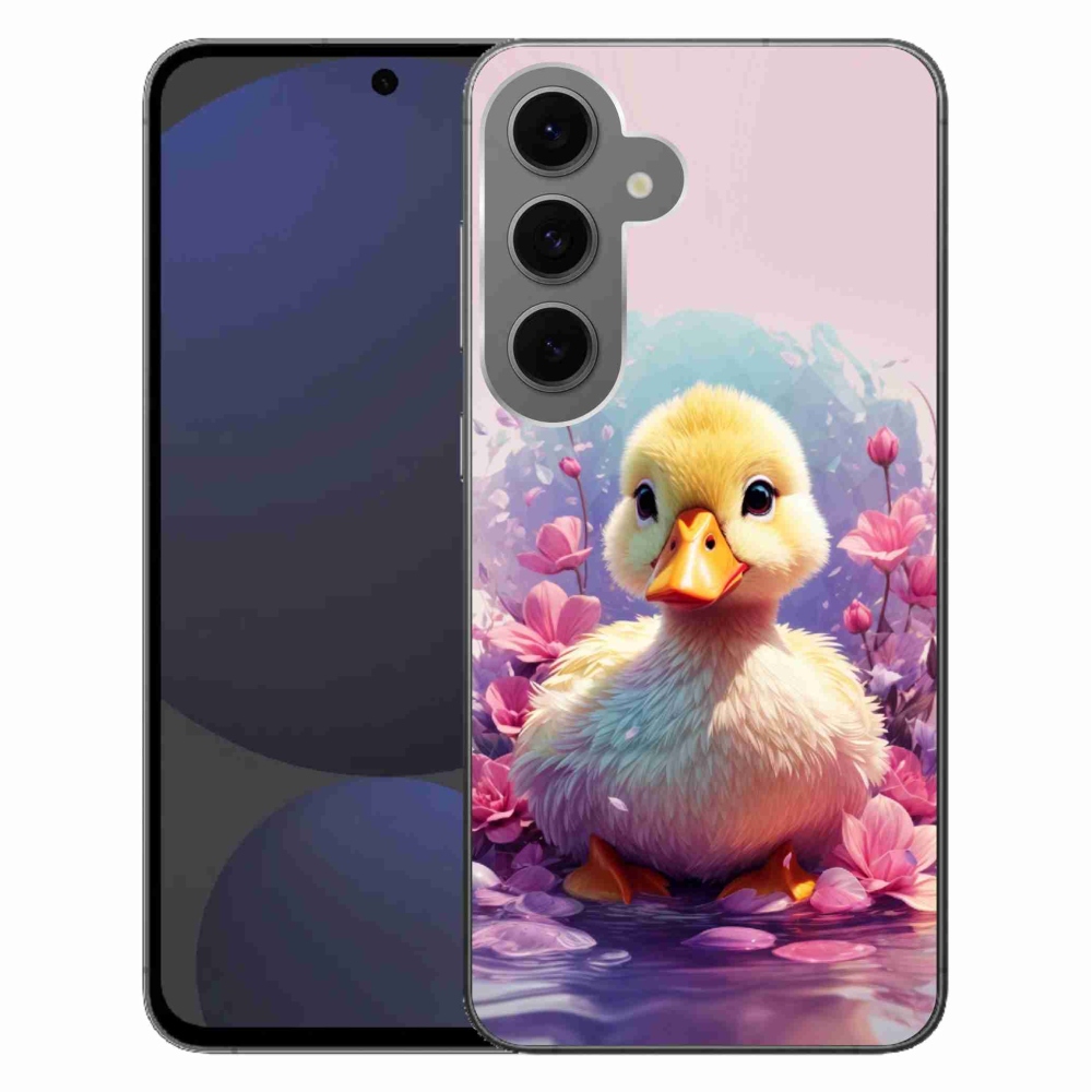 Zselés borítás mmCase Samsung Galaxy S24 FE készülékhez - kacsa