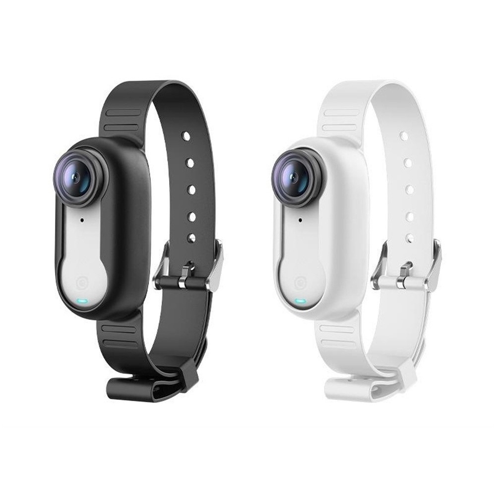 Szilikon védőtok állítható pánttal Insta360 GO 3S-hez - fekete