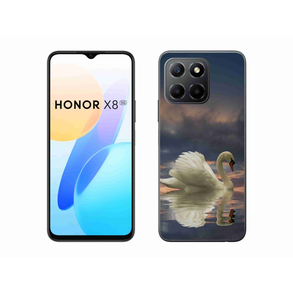 Zselés borítás mmCase a Honor X8 5G készülékhez - hattyú