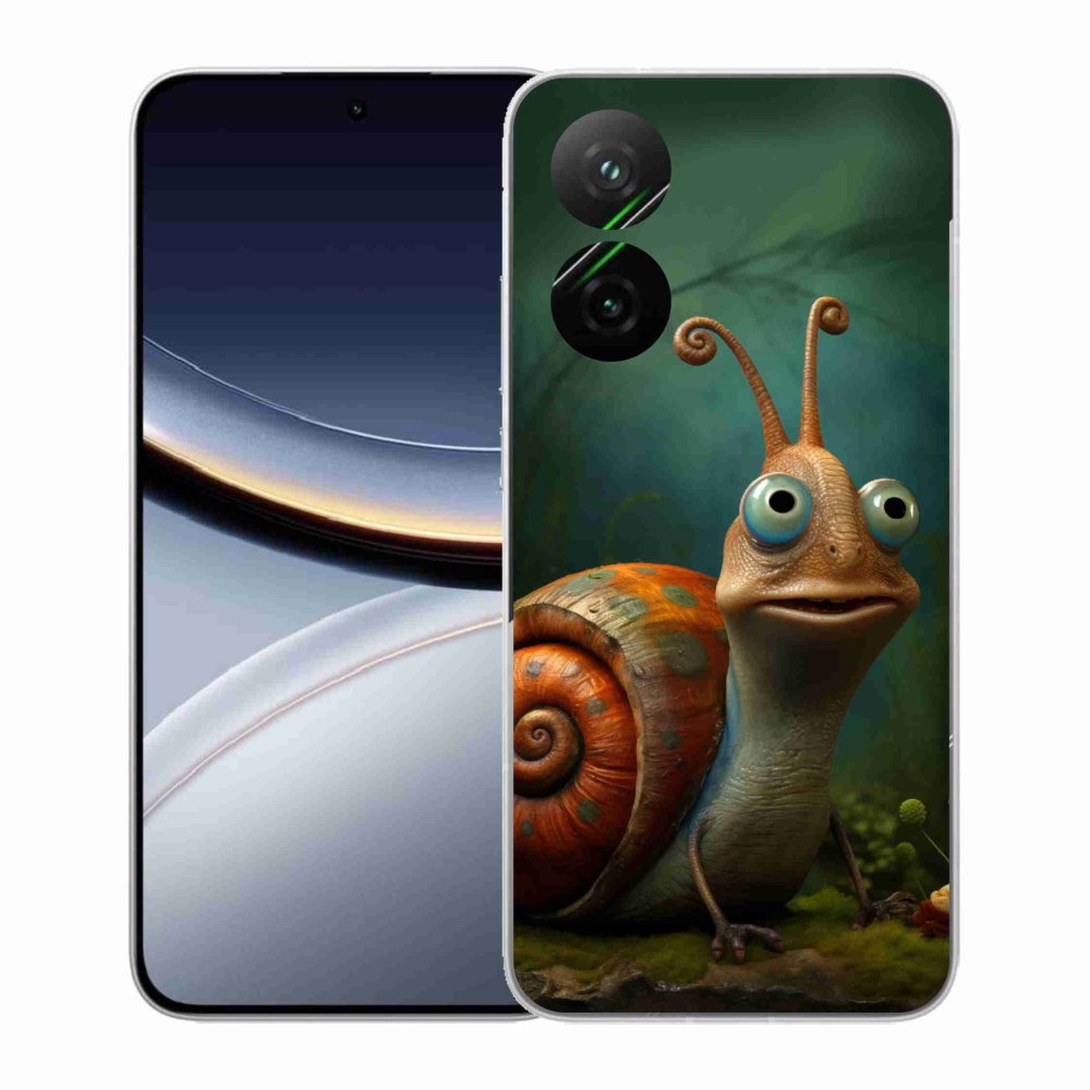 Gél borítás mmCase a Xiaomi Poco F7 5G-hez - csiga